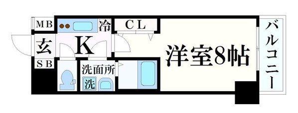 神戸駅 徒歩14分 6階の物件間取画像